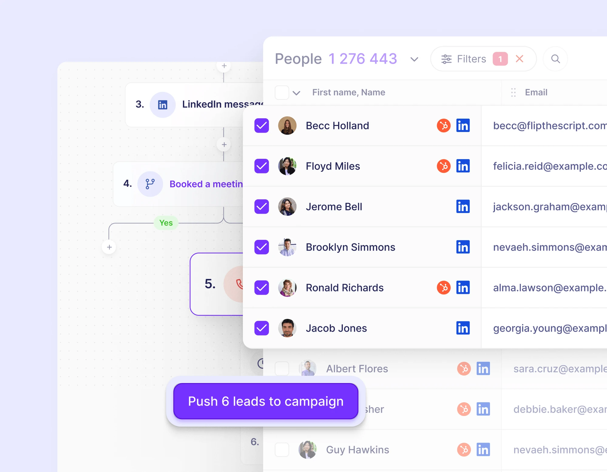 Outreach Ontext Flow : séquences d'emails personnalisées avec tracking des relances